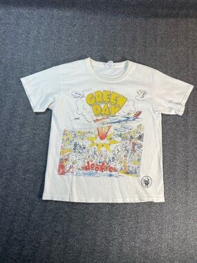 Green Day American Idiot T-Shirt Dookie LV Rock City L Large Vintage VTG YAZBEK